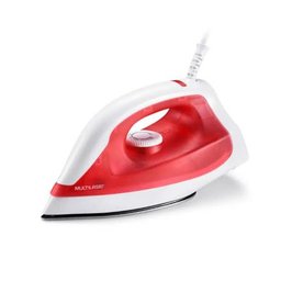 Ferro de Passar Roupa Vermelho 127v Multilaser - HO05 - 2
