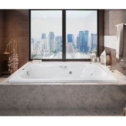 Banheira Hidromassagem Dupla Ouro Fino Cristal 170cmx110cmx40cm 220V - 1