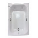 Ver imagem 5 de Banheira Hidromassagem Dupla Cristal Ouro Fino 4 Jatos com Alças e Piso Antiderrapante 170x110cm em Acrilico 220V