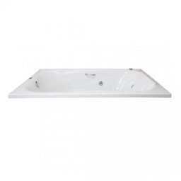 Banheira Hidromassagem Dupla Ouro Fino Cristal 170cmx110cmx40cm 220V - 3