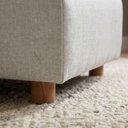 Ver mais imagens de Poltrona Modular Block Pes Madeira Linho Tcs 701 Moll