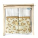 Ver imagem 2 de Kit Bebê Ursinhos 2 Fraldas de Boca Premium Bege - Lilifish