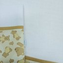 Ver imagem 5 de Kit Bebê Ursinhos 2 Fraldas de Boca Premium Bege - Lilifish