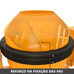 Betoneira Csm Rental 400 Litros Motor Mono 220v - 3