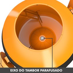 Betoneira Csm Rental 400 Litros Motor Mono 220v - 5