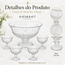 Ver imagem 2 de Jogo Centro de Mesa Bee Hauskraft 5 Peças em Vidro