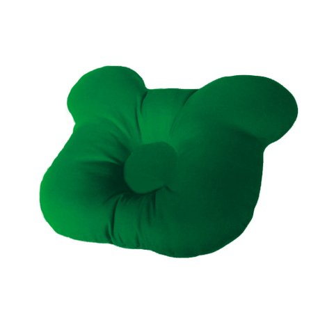 Travesseiro Para Bebê Com Cabeça Amassada - Verde