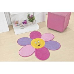 Tapete Formato Big Margarida Pétala Rosa - 1