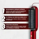 Ver imagem 5 de Escova Pente Alisadora Profissional
