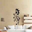 Ver imagem 1 de Adesivo de Parede Decorativo Sala Flor Grande Única