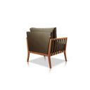 Ver imagem 3 de Poltrona Decorativa Sala Estar Safira Suede Marrom 11 Mk