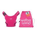Ver imagem 1 de Canguru Impermeável para Bebê Passeio e Piscina em Neoprene Rosa Waterland Baby