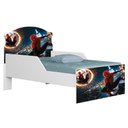 Ver imagem 1 de Mini Cama Infantil 148x68cm Proteção Lateral Herói Aranha Z53 - Mpozenato