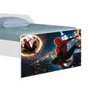 Ver imagem 3 de Mini Cama Infantil 148x68cm Proteção Lateral Herói Aranha Z53 - Mpozenato