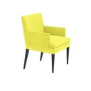 Ver imagem 3 de Kit 4 Cadeiras Germany + 2 Germany Retro Suede Amarelo Dominic Decor