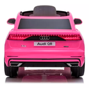 Ver imagem 6 de Mini Audi Q 8 Rosa Carro Elétrico Infantil A Bateria Para Crianças Motorizado Meninos Meninas Bebê