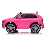 Mini Audi Q 8 Rosa Carro Elétrico Infantil A Bateria Para Crianças Motorizado Meninos Meninas Bebê - 4