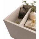 Ver mais imagens de Mesa Cabeceira Suspensa Vivian MDF Off White Criado Compacta
