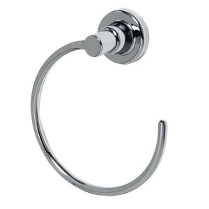 Porta Toalha Cromado Argola Izy Deca