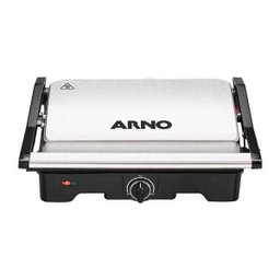 Grill Arno Dual Gnox, 1100W, Capacidade 4 Hamburgueres, Inox - 110V - 3