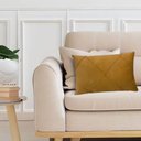 Ver imagem 2 de Kit 2 Capas para Almofada Drapeada em Veludo Retangular 60x40