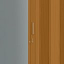 Ver imagem 4 de Porta Sanfonada de PVC 210cm x 96cm Plastporta Bcf Marrom/Cerejeira