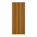 Ver imagem 1 de Porta Sanfonada de PVC 210cm x 96cm Plastporta Bcf Marrom/Cerejeira