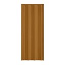 Ver imagem 3 de Porta Sanfonada de PVC 210cm x 96cm Plastporta Bcf Marrom/Cerejeira