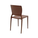 Ver imagem 3 de Cadeira Safira Terracota Tramontina 92048/242