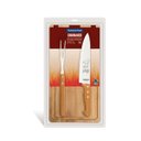 Ver imagem 5 de Jogo Para Churrasco 3PC Kit de Talheres Tramontina Madeira
