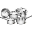 Ver imagem 2 de Conjunto Jogo Panelas 6pc Inox Fundo Triplo Tramontina Solar