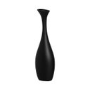 Ver imagem 3 de Vaso de Cerâmica Vanguard Preto Fosco Decoração de Sala 40,5x12x7 cm