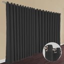 Ver imagem 2 de cortina apartamento blackout Milam 5,50 x 2,30 preto