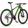 Bicicleta Aro 29 Spaceline Vega 27v Câmbios Importados Freio Hidráulico Preto e Verde Tam: 21 - 2