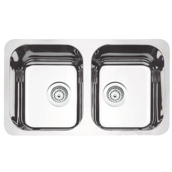 Cuba Tramontina Isis Plus Prime em Aço Inox Alto Brilho 72 x 40 cm com Válvula 94033202 - 1