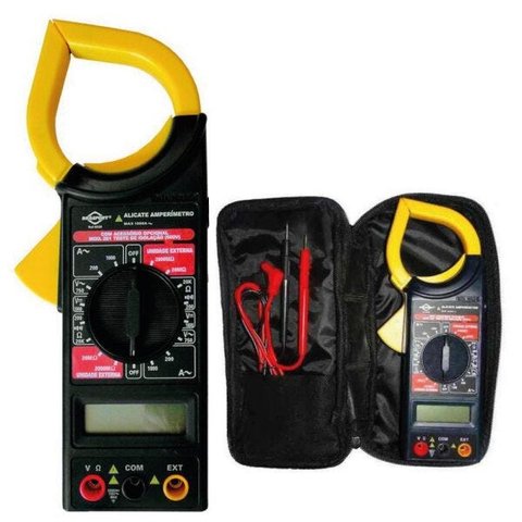 Alicate Amperimetro Digital Brasfort com Estojo modelo 8559