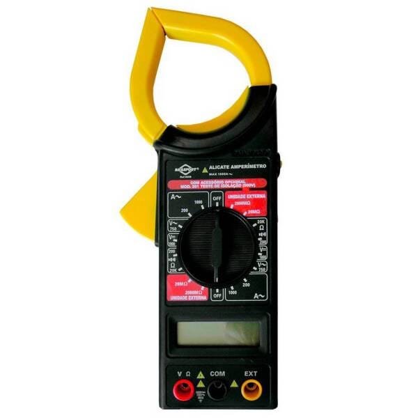 Alicate Amperimetro Digital Brasfort com Estojo modelo 8559 - 2