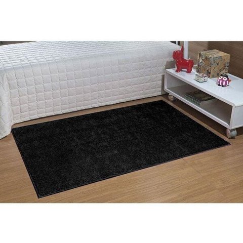 Tapete Passadeira 50 x 100cm Classic Preto