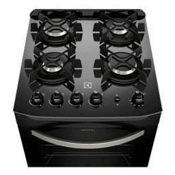 Fogão Electrolux com 4 Bocas com Mesa Em Vidro Temperado 52Gs Silver Bivolt - 5 Fogão Electrolux com 4 Bocas com Mesa Em Vidro Temperado 52Gs Silver Bivolt - 5