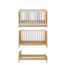 Ver imagem 6 de Berço Americano 3 em 1 com Colchão Incluso Multimóveis MP0527PA Madeirado/Branco