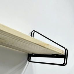 Nicho Prateleira Pinus 16 Cm X 49 Cm - Super Luxo C/suporte Branco - 3