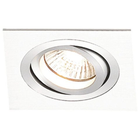 Spot Embutir Bella Par 20 Quadrado Branco Ns5201B