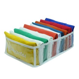 Colmeia Organizadora Para Camisetas - Branca 4 Peças - 4