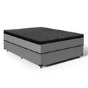Ver imagem 1 de Cama Box com Colchão de Molas Ensacadas Pillow Top Umaflex Vitta Casal 138cm