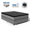 Ver imagem 2 de Cama Box com Colchão de Molas Ensacadas Pillow Top Umaflex Vitta Casal 138cm