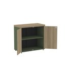 Ver imagem 5 de Armário para Escritório Baixo 2 Portas com Chave