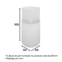 Ver imagem 3 de Conjunto 08 Pés para Guarda Roupa 