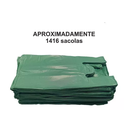 Ver imagem 3 de Sacola Plástica Reciclada Reforçada Verde 12kg + 1000 Sacola