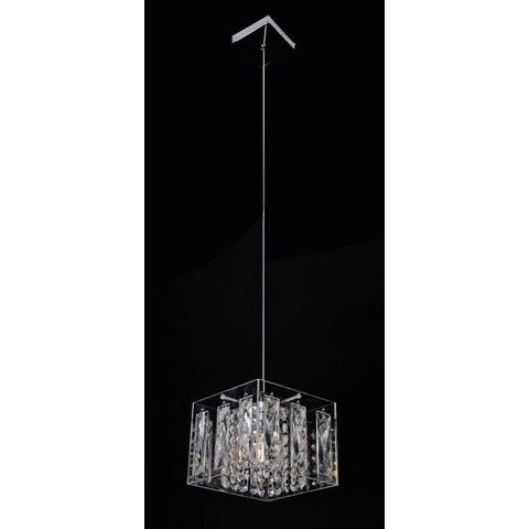 Pendente Cristal Transparente 1G9 18x18CM