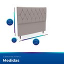 Ver imagem 4 de Cabeceira Estofada para Cama de Casal 140 Athena Linho